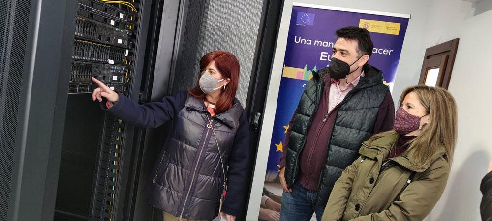 Visita al centro de proceso de datos.
