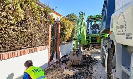 Comienzan las obras de mejora y accesibilidad de la calle Federico García Lorca de Baeza