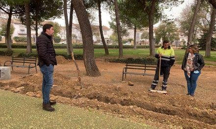 Intervención en el Parque Leocadio Marín en Baeza