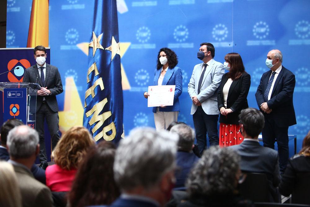 Premio María Moliner a la Biblioteca de Torreperogil.