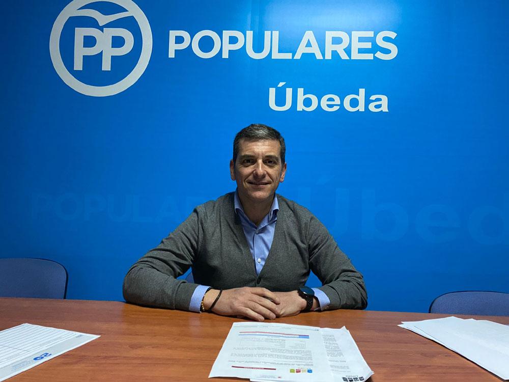 El Presidente del Partido Popular de Úbeda, Tomás Fuentes