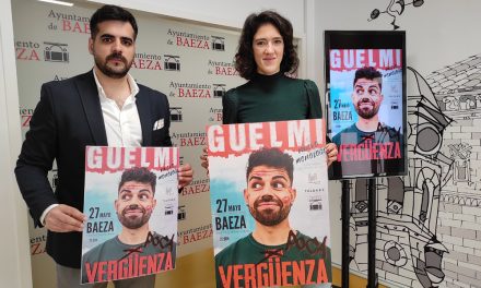 El humorista jiennense Guelmi llega a Baeza con su show ‘Poca vergüenza’