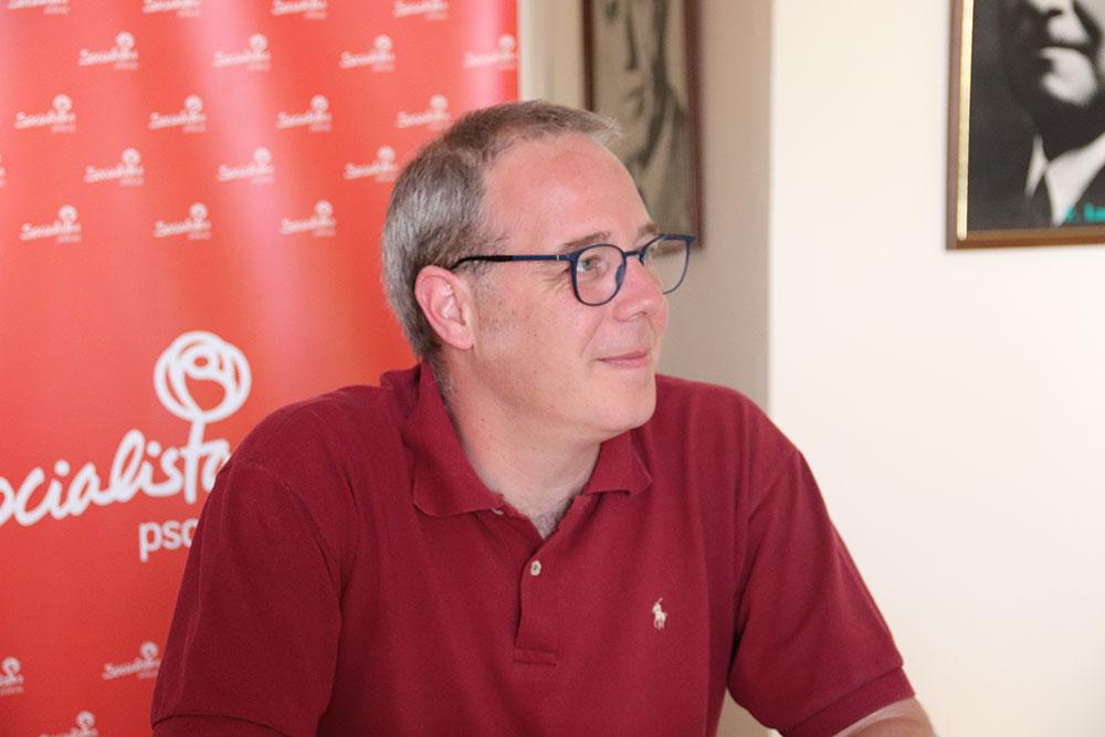 El secretario de Administración del PSOE de Úbeda, Juan Pablo Fonfría.
