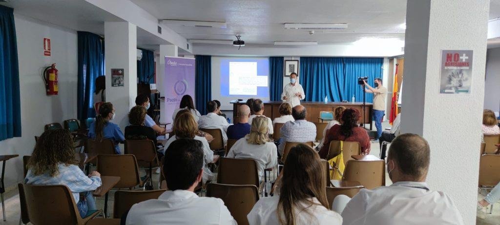 Taller sobre salud y violencia de género.