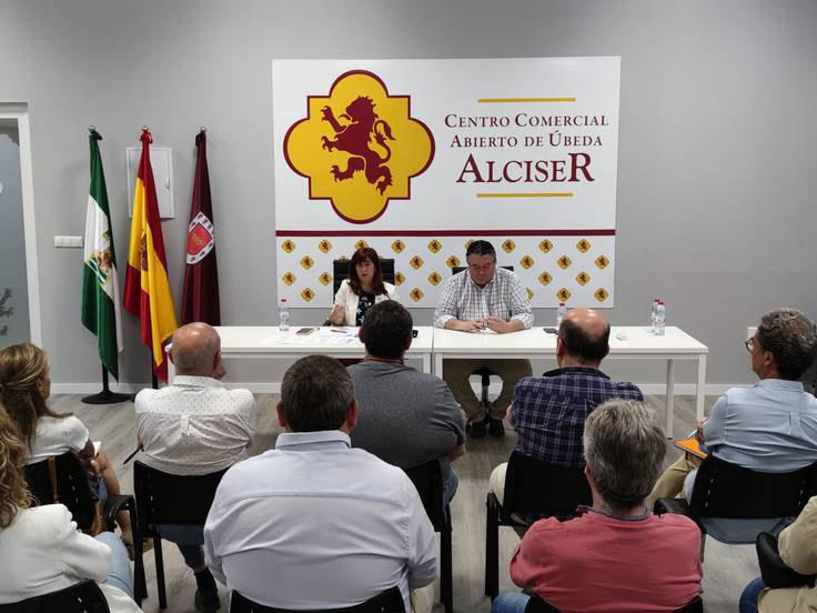 El Ayuntamiento de Úbeda y Alciser se reúnen para analizar los próximos proyectos de la ciudad.