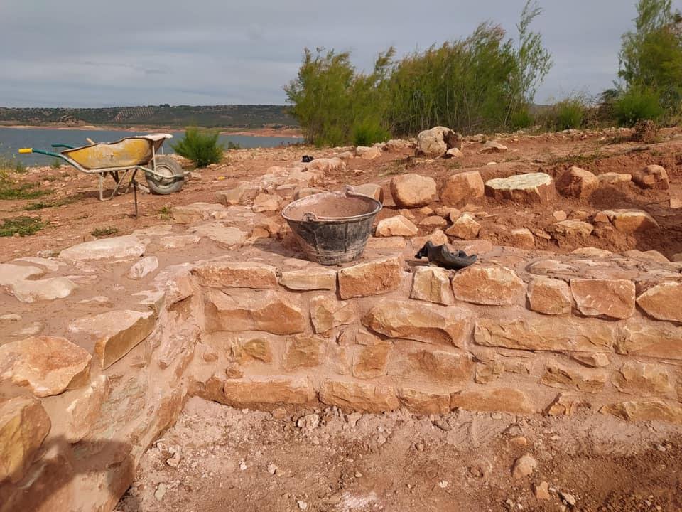 Vista del yacimientos arqueológico de Rus.