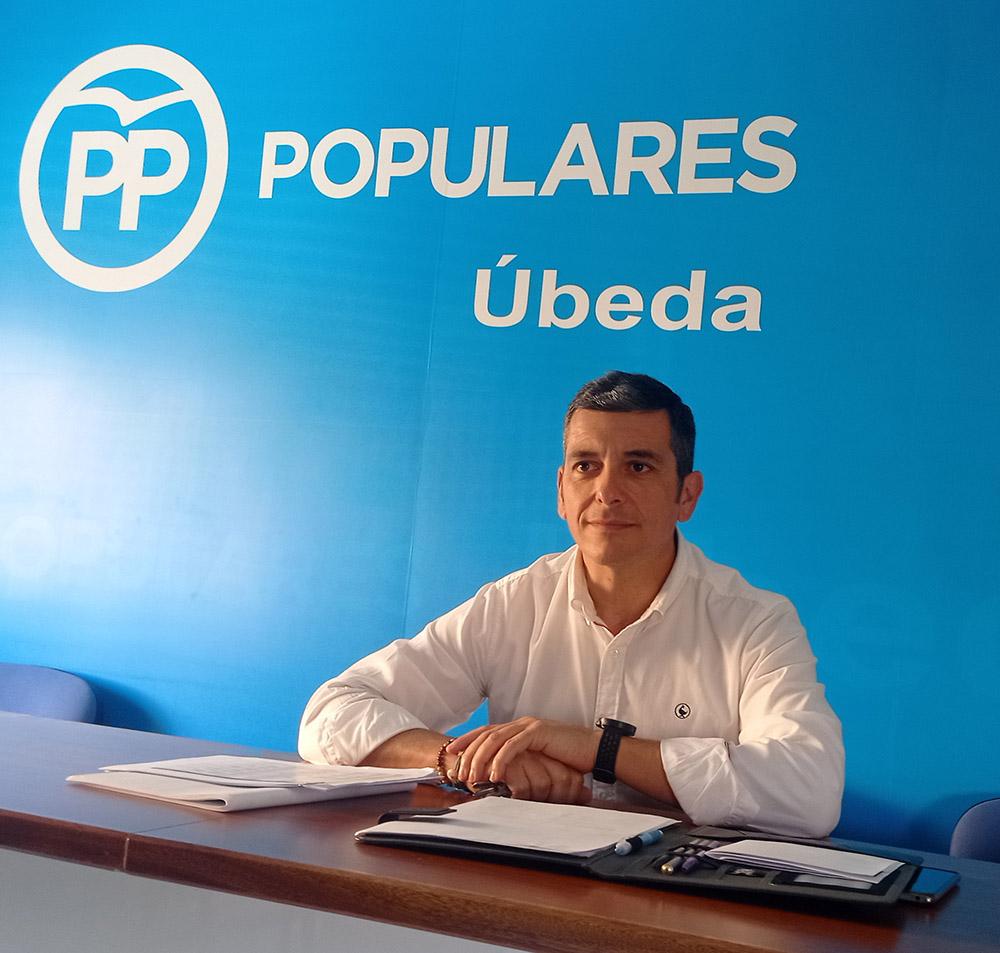 El Presidente del PP de Úbeda, Tomás Fuentes.