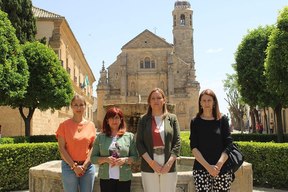 Elena Rodríguez, Antonia Olivares, Marián Adán y Pepa Rus.
