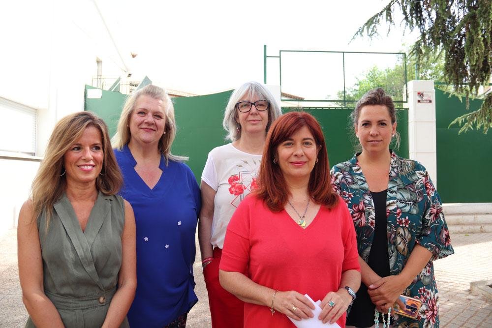 La Secretaria General del PSOE de Úbeda, Antonia Olivares.
