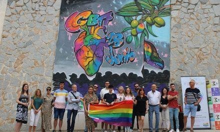 Úbeda inaugura un nuevo grafiti para visibilizar al colectivo LGTBY