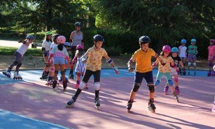 Nueva pista de patinaje en el Parque Norte de Úbeda