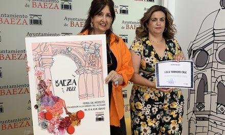 ‘Baeza florece en agosto’ imagen del cartel anunciador de la Feria y Fiestas en honor a la Virgen del Alcázar