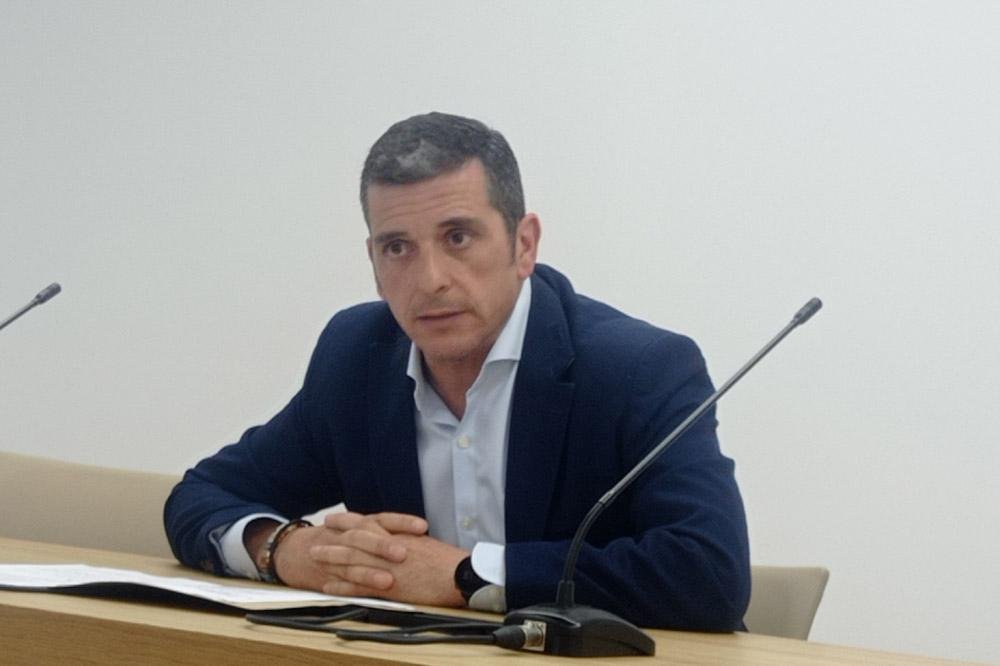 El Presidente del Partido Popular de Úbeda , Tomas Fuentes Calvente.