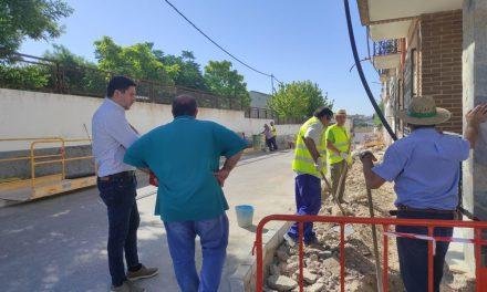 En marcha las obras del PFEA de mejora y accesibilidad de la Avenida de los Poetas