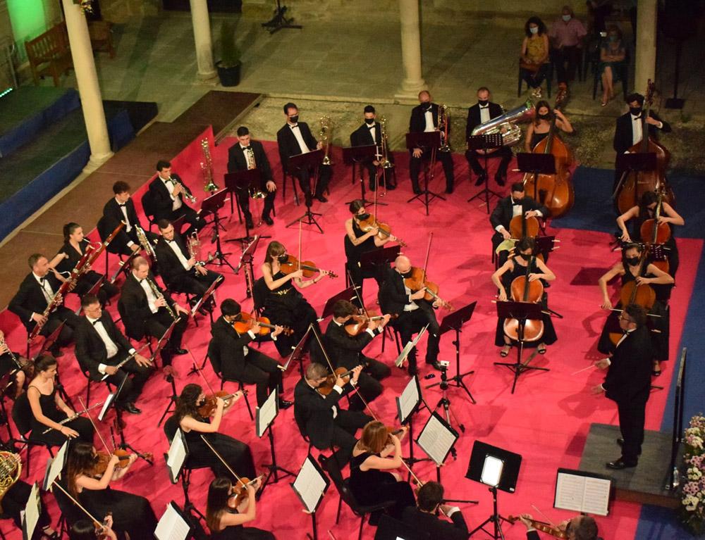 Orquesta Sinfónica ‘Ciudad de Baeza’ en la actuación de la pasada edición.
