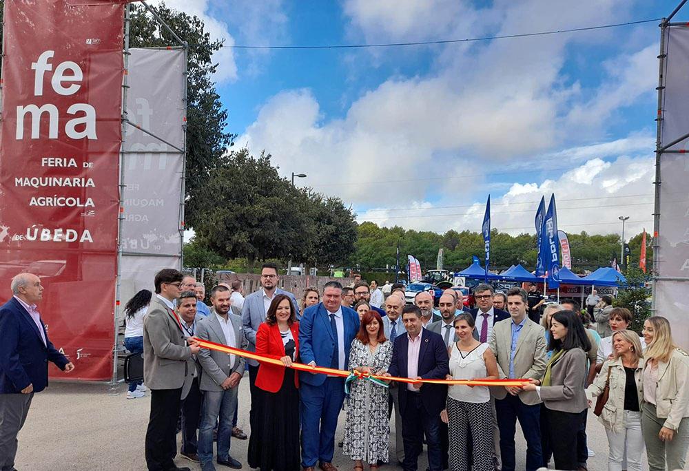 Inauguración de la 40ª Feria de Maquinaria Agrícola de Úbeda. // Úbeda Comarcal