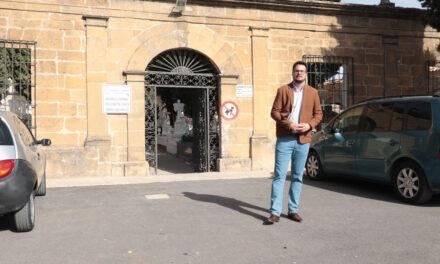 Todo listo para celebración  del  Día de Todos Los Santo en el Cementerio de Úbeda