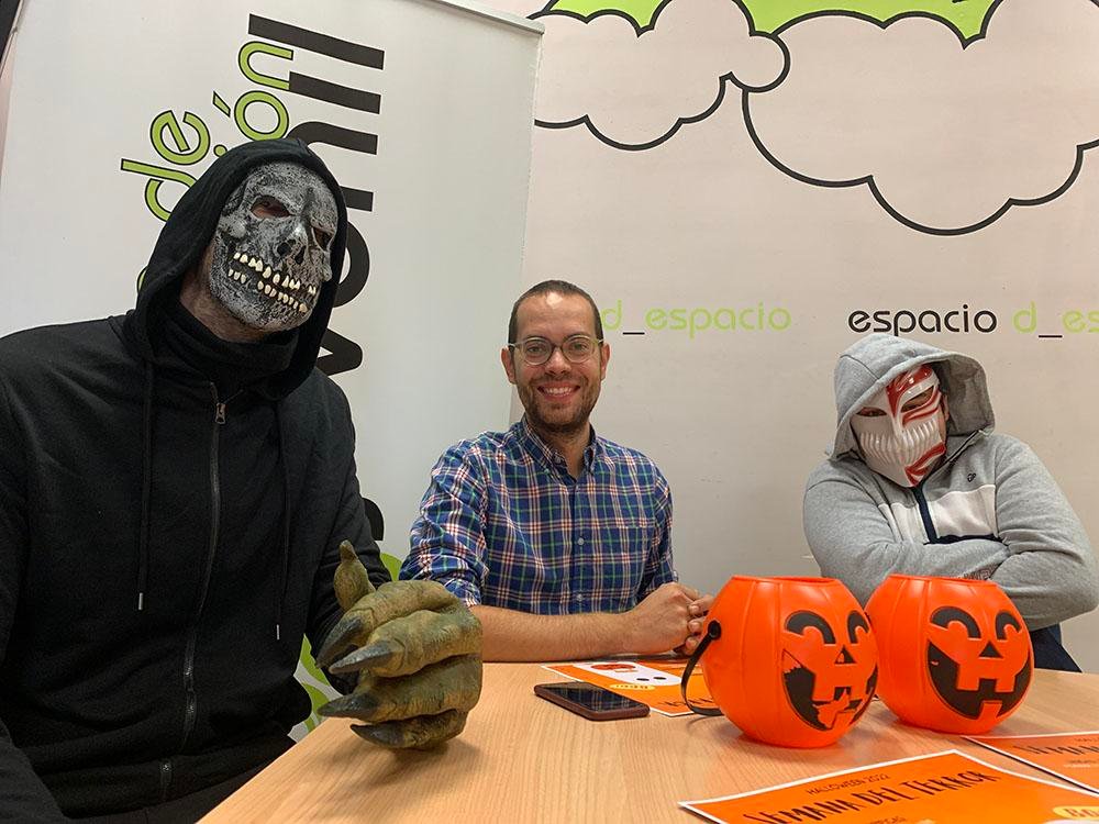 Presentación de las actividades para celebrar Halloween.