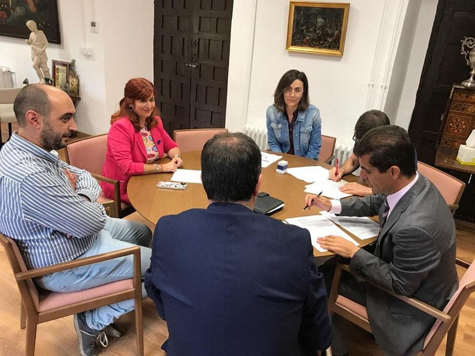 Reunión del préstamo.