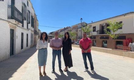 Begíjar remodela el Paseo Doctor Revuelta con una aportación de más de 135.000 euros de la Diputación