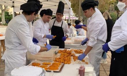 La Escuela de Formación de Hostelería La Laguna participa en la II Fiesta del Ochío de Baeza