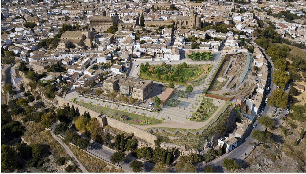 Recreación del aspecto que tendrá el barrio de las Eras del Alcázar.