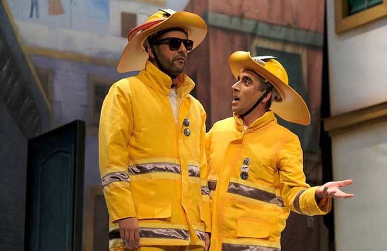 Manolo Morera y Carlos Mení en una de sus actuaciones.