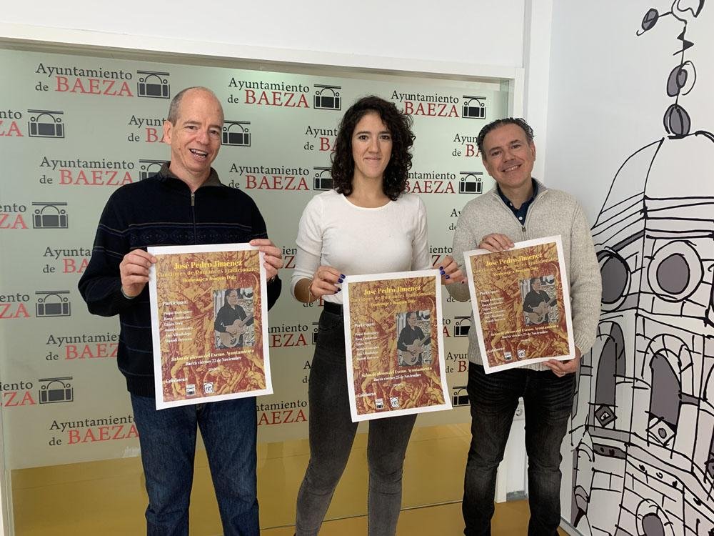 Presentación del recital de José Pedro Jiménez.