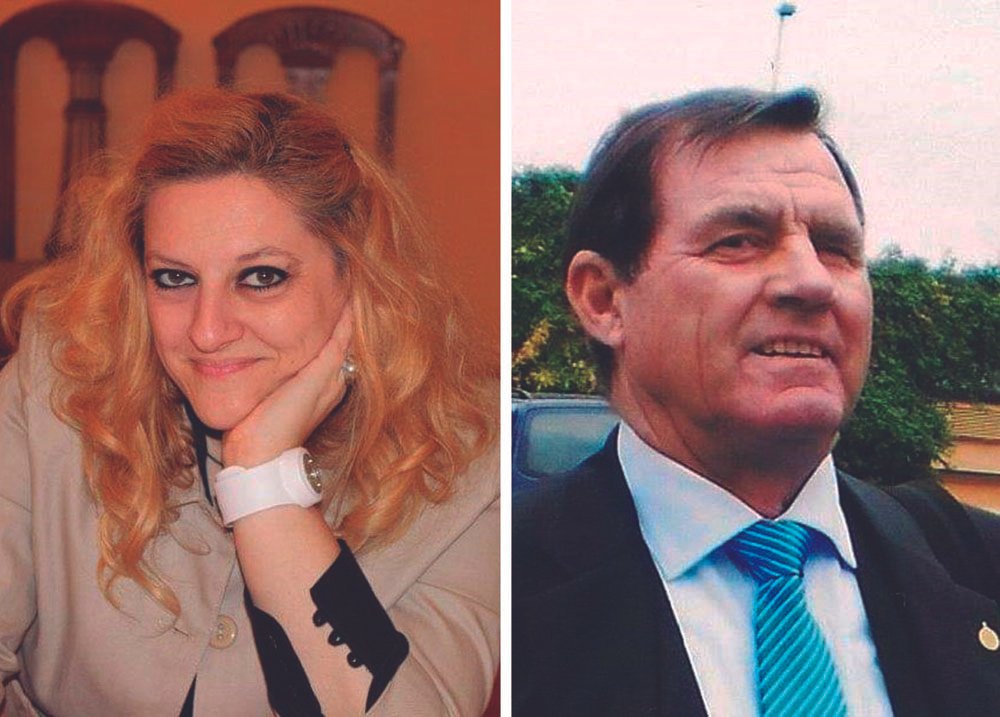 María Teresa Ortiz Fernández y José Aparicio Lozano.