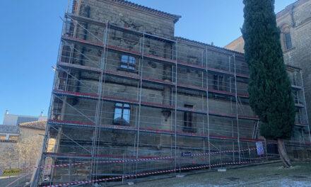 Comienza la restauración de las fachadas de las Casas Consistoriales Altas de Baeza