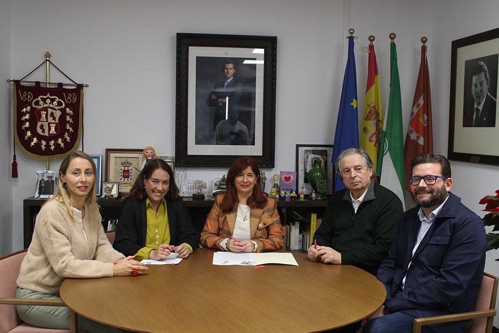 Firma del convenio.