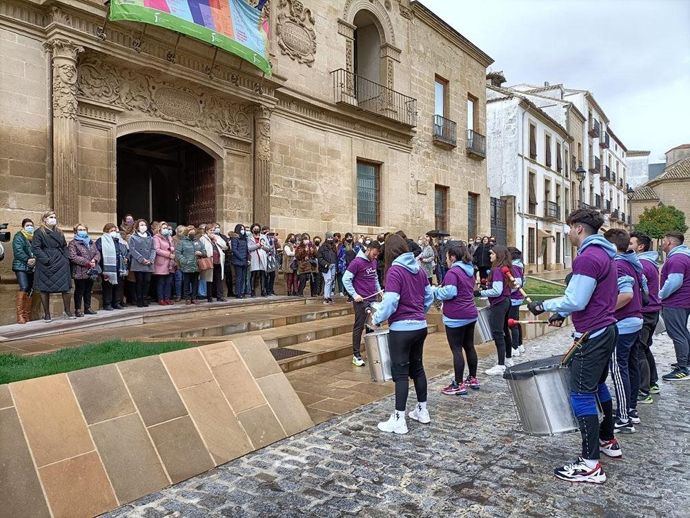 Acto institucional del 8 de marzo del 2022.