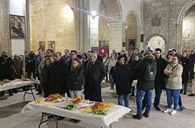 Imagen de la participación en la cena del Hambre.