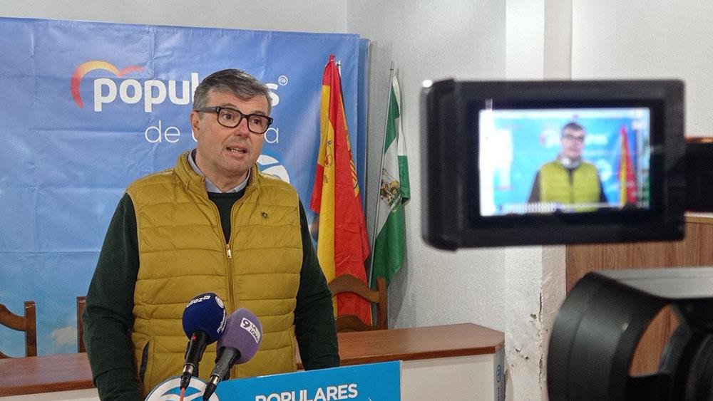 El Portavoz del PP de Úbeda, Miguel Ángel Higueras