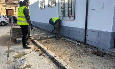 <strong>Continúan las obras para mejorar la accesibilidad urbana en Baeza</strong>