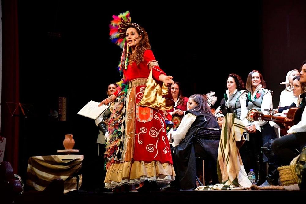 Almudena Medina durante su pregón.