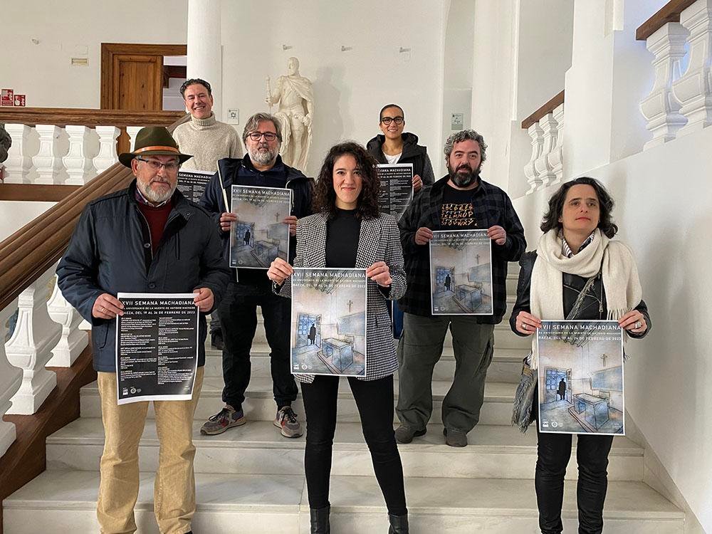 Presentación del programa de la Semana Machadiana.// Baeza-Comarcal.