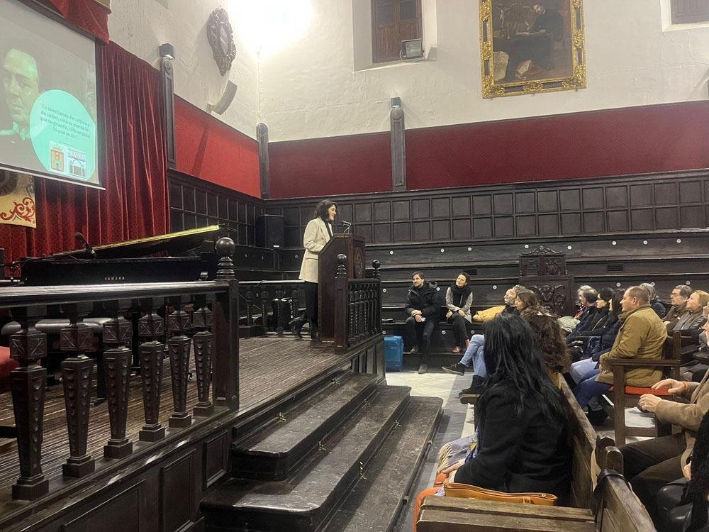Presentación del Premio Internacional de Poesía 'Antonio Machado en Baeza'.