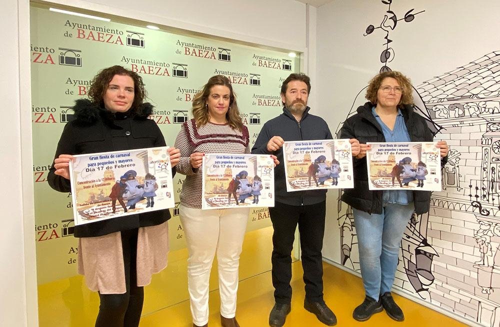 Presentación de la fiesta de Carnaval en Baeza./ Maria Alcántara.