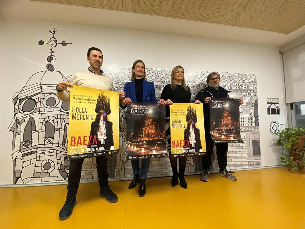 Presentación del concierto de Soleá Morente.