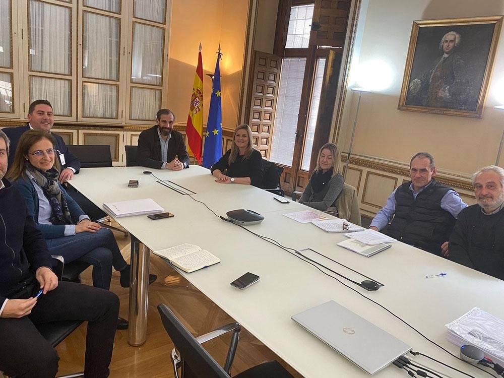 Reunión con el subsecretario de Estado de Cultura.