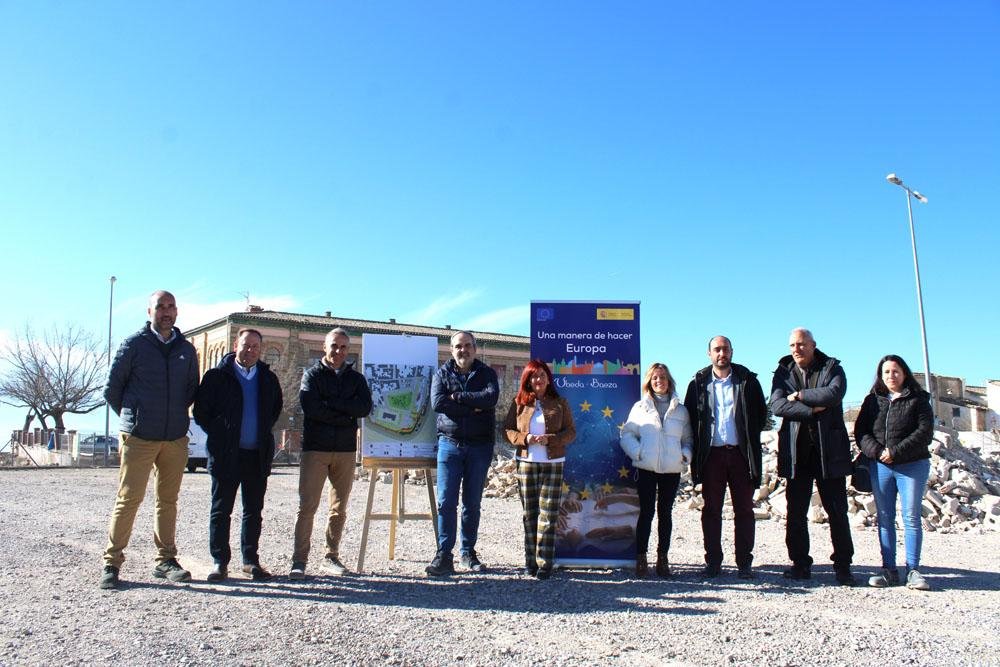 Visita a las obras.// Úbeda-Comarcal