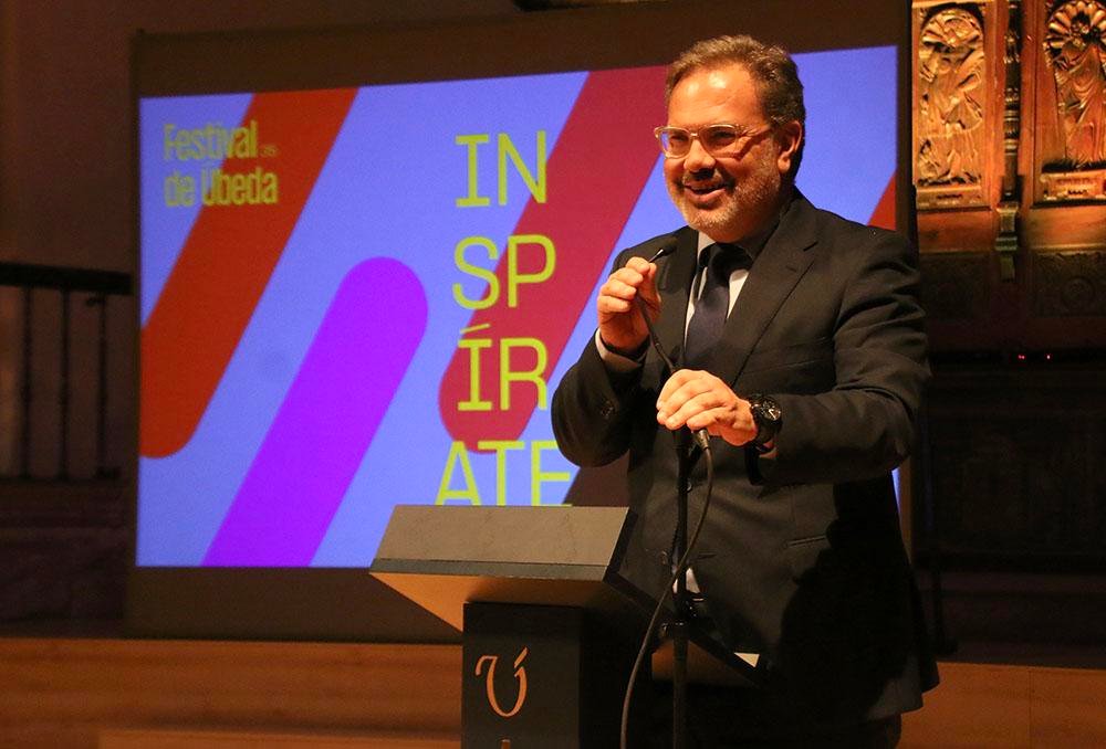 Esteban Ocaña, director del Festival de Úbeda. 