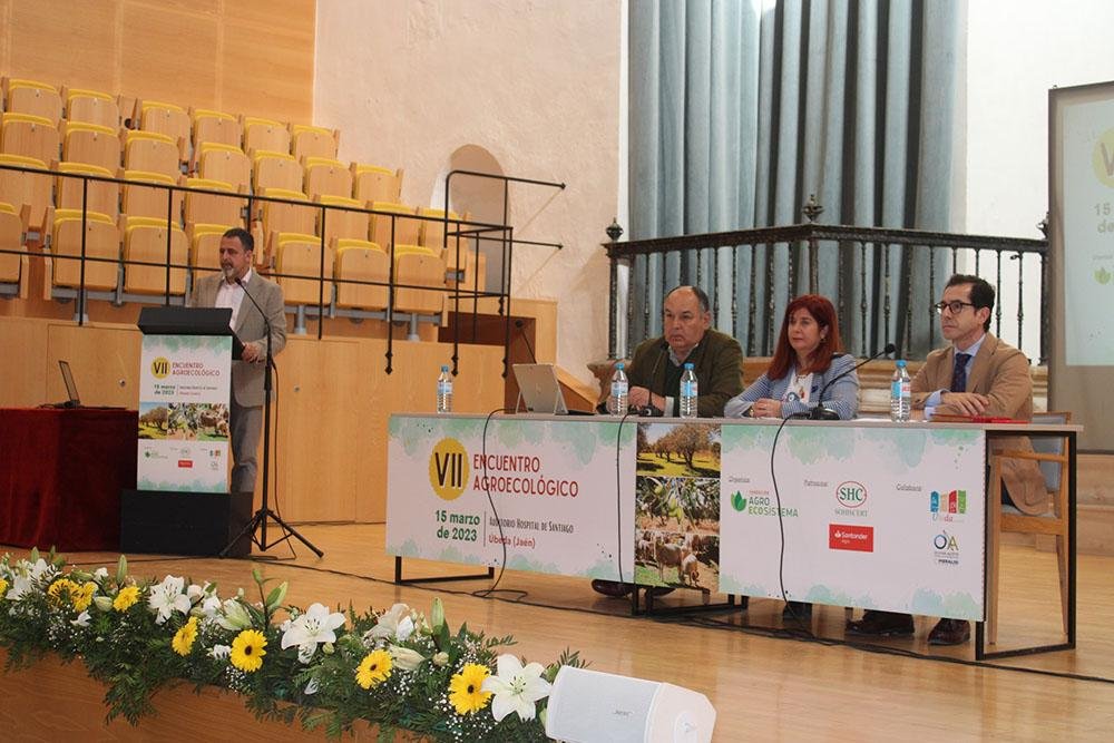 Acto de inauguración del Encuentro Agroecológico.// Úbeda Comarcal