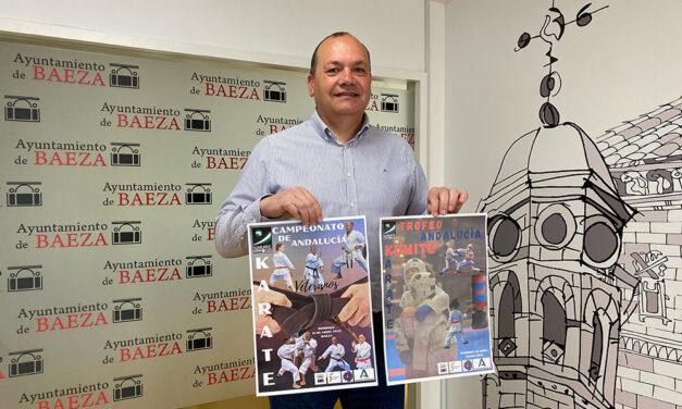 Baeza acoge el Campeonato de Andalucía de Kárate de veteranos y el Trofeo de Kumite de Andalucía