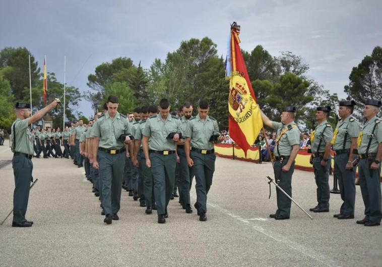 Más de 1.500 guardias civiles se incorporan al Cuerpo tras finalizar su formación en Baeza.