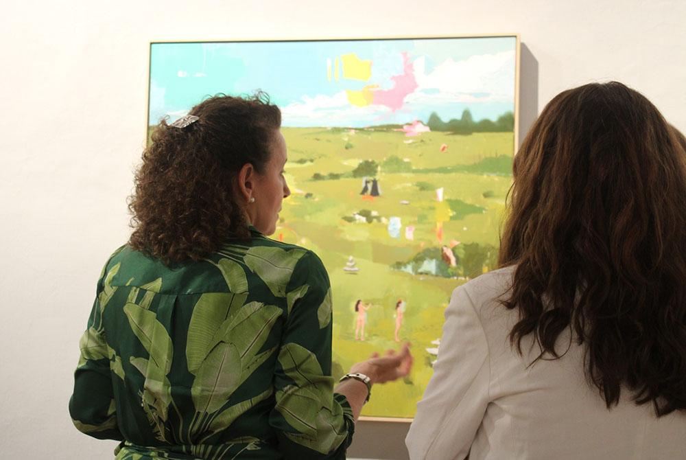 La Sala Pintor Elbo acoge la exposición de Artes Plasticas de ‘La Rural’.