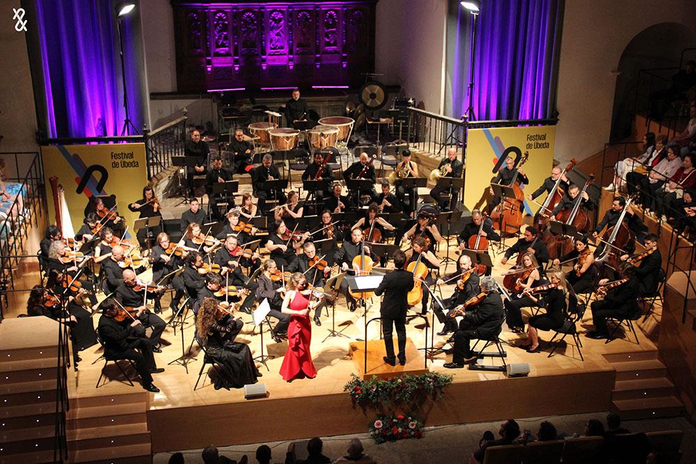 Actuación de la Orquesta de Extremadura.