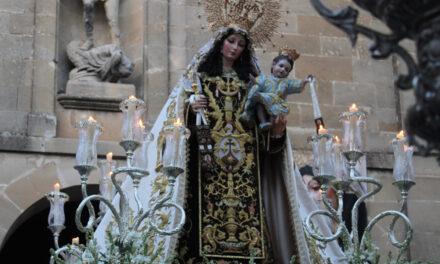 Procesión de la Virgen del Carmen por las calles de Úbeda