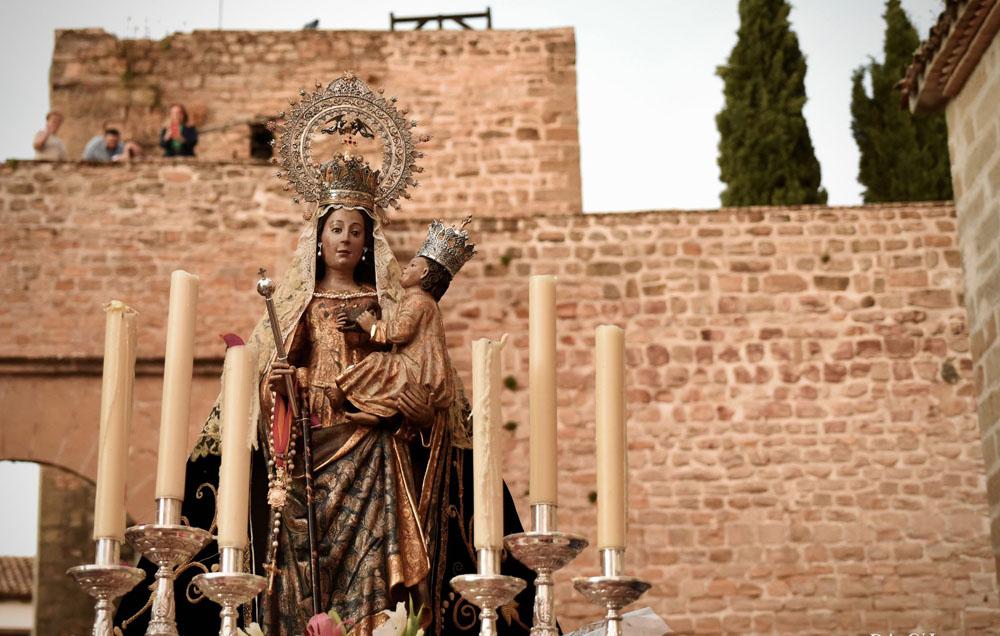 Imagen de la Virgen del Alcázar.Foto/ Daniel CHamorro